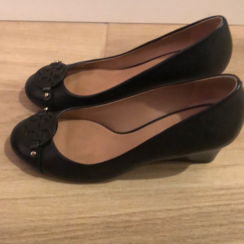 Tory Burch Sally Closed Toe Wedge Pumps